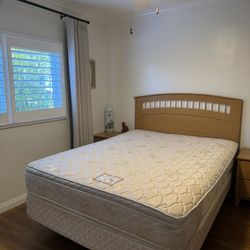 Bedroom set bed&nightstand&dresser