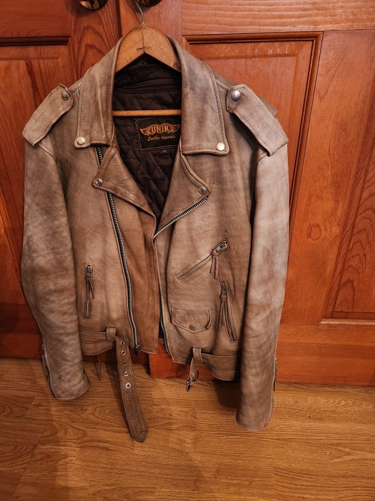 Leather Motorcycle Jacket