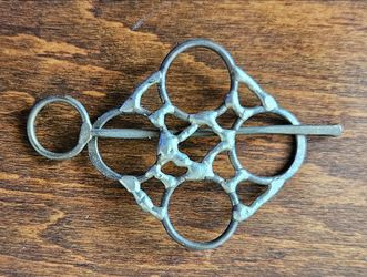 Handmade Metal Barrette Slide Hair Clip Pin Stick