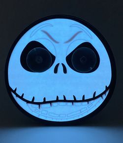 Jack Skellington The Nightmare Before Christmas Animated Glow 