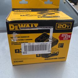 Dewalt Battery Kit 