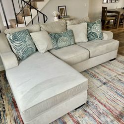 Grey Living Spaces Chase Sectional Couch