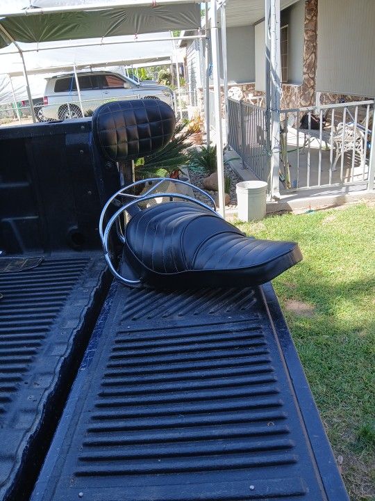 It's a Harley Davidson's seat.