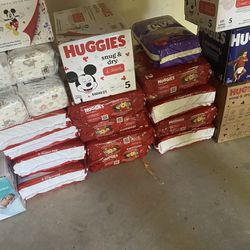 14 Cases Of Huggies Diapers 