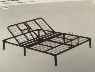 King size adjustable bed frame