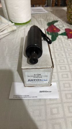 Die Grinder with 1/4” collet 25,000 RPM