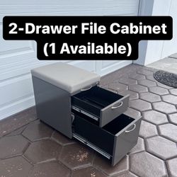 Office 2-Drawer Filing Cabinet With Keys (Serious Buyers Only)