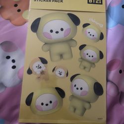 Chimmy Bt21 Big And Tiny Sticker Pack