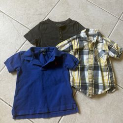 Boys Dress Shirts. 2T