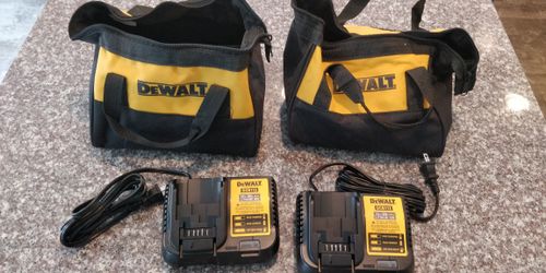 DeWalt 20v Max and/or 12v max charger with bag