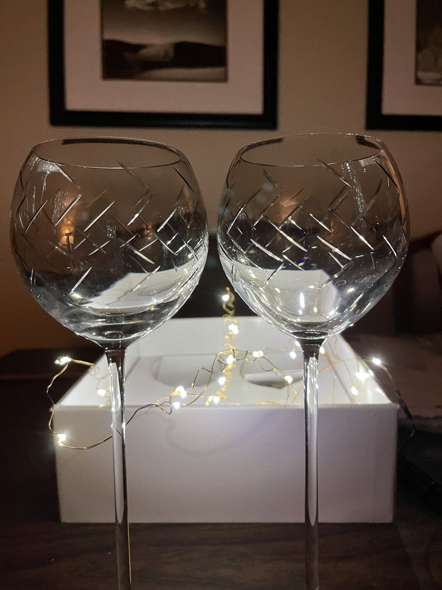 JG Durand JAZZ 24% Lead Crystal Balloon Glasses