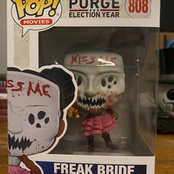 The Purge Freak Bride Funko Pop New
