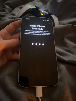 Locked iPhone 15