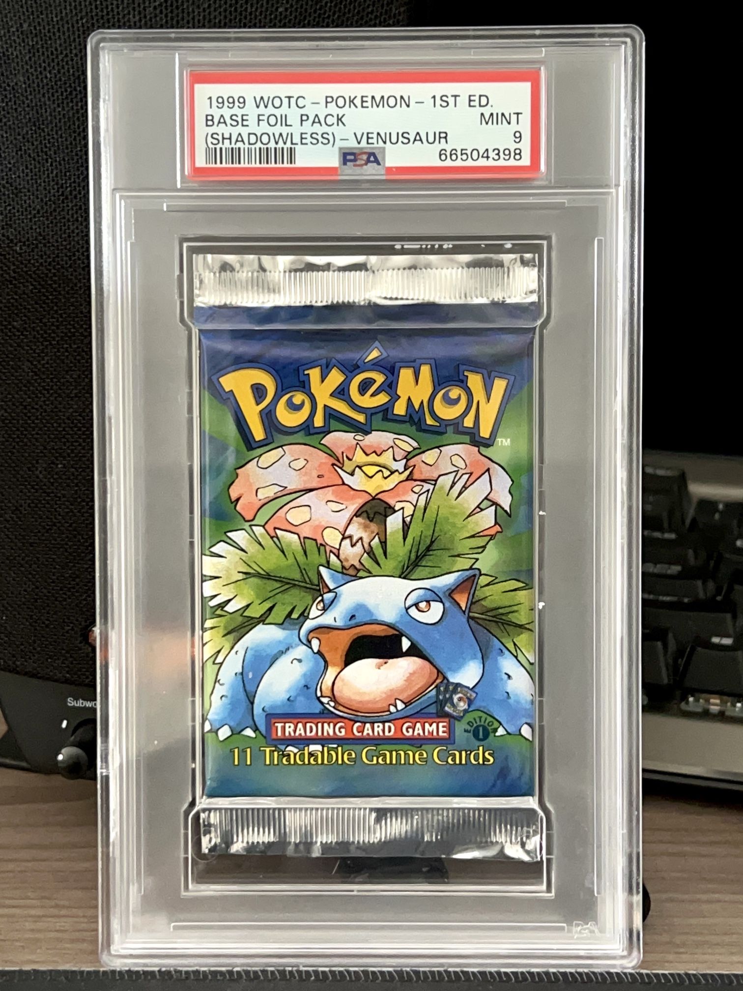app to track your pokemon cards 1999 WOTC Pokemon Base Set Unopened Blister Pack Blastoise – Baseball Card  Exchange main image 1