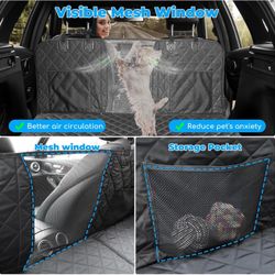 Padded Dog Backseat Cover  Durable, Spacious & Easy to Clean  Designed for SUVs, Cars, and Small Trucks