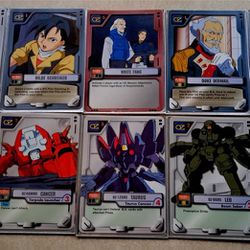 Gundam M.S.WAR Trading Cards (From the Year 2000)