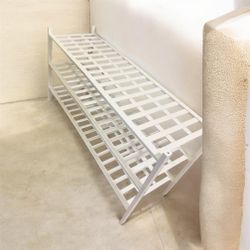3 Tier Wood Bamboo Shoes Rack Shelves Storage Organizer New Condition 