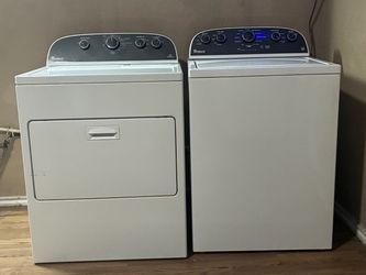 Whirlpool washer and dryer