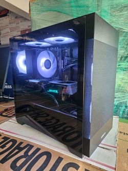 Black gaming pc i5 14400F with 3050 8gb