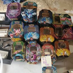 Pokemon Tins