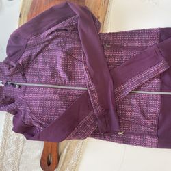 Women’s purple lululemon jacket size 6