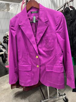Ralph Lauren Blazer Pink Monogram size Medium