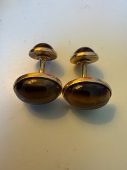 Jaguar gold filled cufflinks