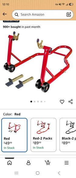Motorcycle Support Stands 500lbs capacity