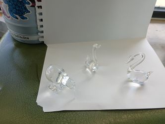 Handmade glass birds