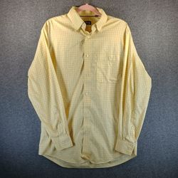 Men’s Orvis Large Wrinkle Free Button Down Dress Shirt