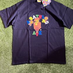 Large Black Colorful T-shirt 