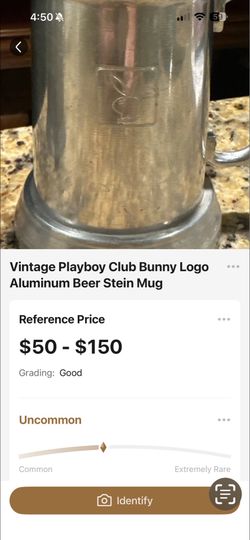 Aluminum playboy mug