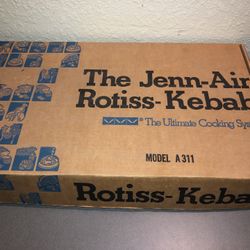 The Jenn Air Rotiss Kebab Model A311 Bbq Grill