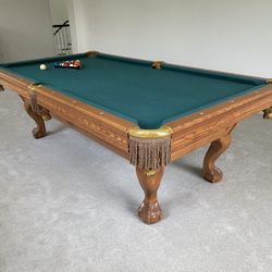 Pool Table 8ft- Brunswick- Free Pro Delivery