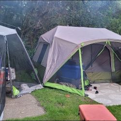 Massive Camping Gear Bundle – Tents, Tables, Fire Pit, Cooking, Sleeping & More!