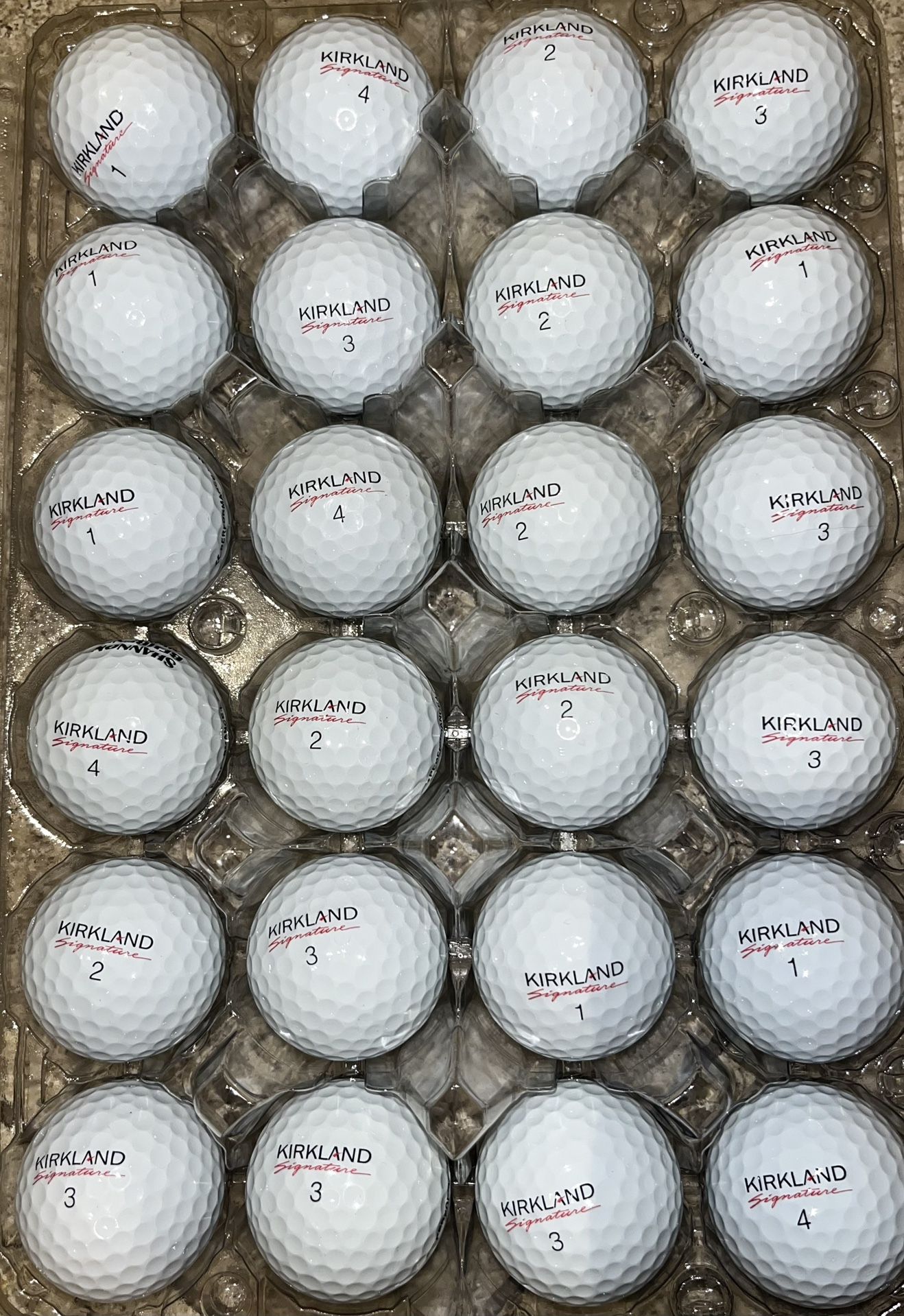 2 Dozen Like New Kirkland Golf Balls As Pictured ⛳️