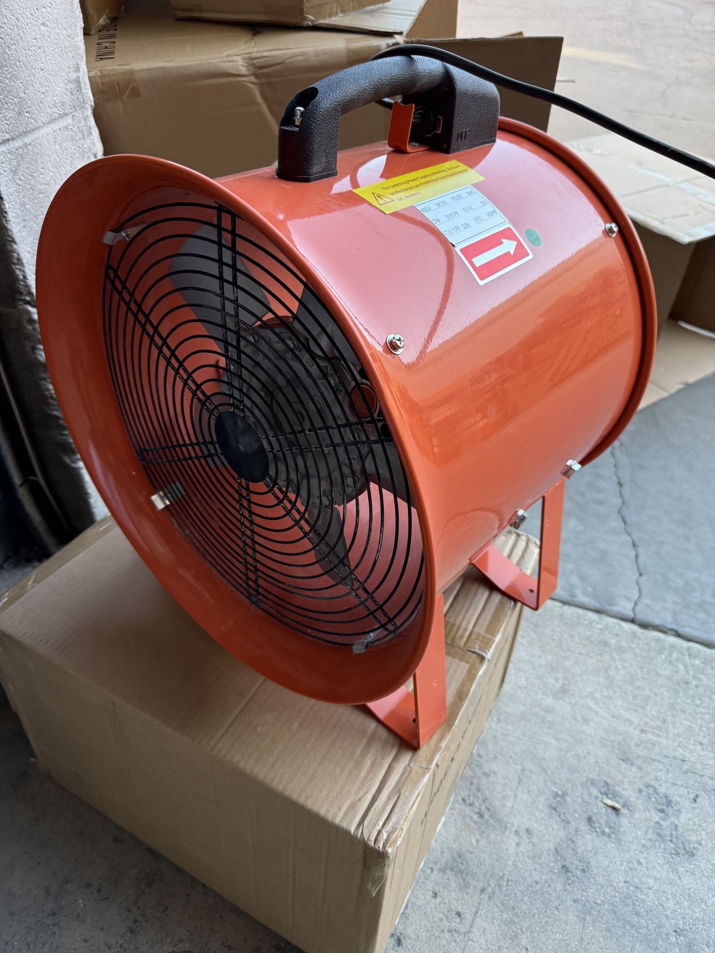16 Inch 3016 CFM utility Blower Fan 820 W