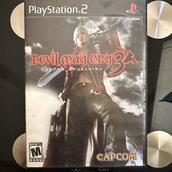 Devil May Cry 3: Dantes Awakening (PlayStation 2, PS2) Complete Tested Good Disc