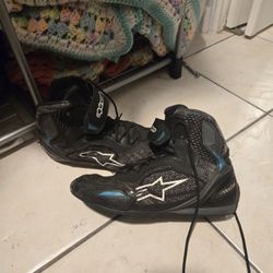 Alpinestars Stella Faster 3 Rideknit Womens Motorcycle Riding Shoes - Size 8.5