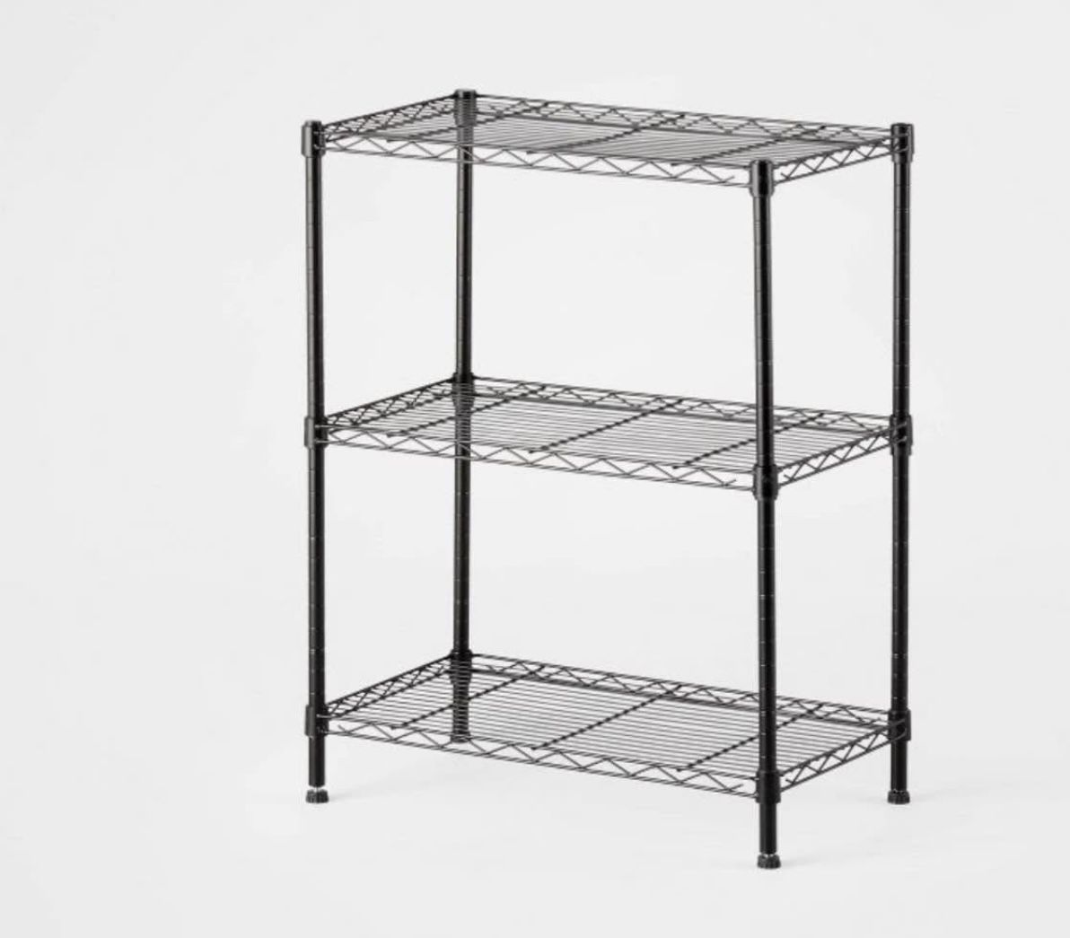 New Heavy Duty 3 Tier Wire Storage Shelves