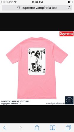 Supreme vampirella sales card tee