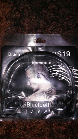 Bluetooth sports headset..