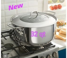 32 Qt Con Parilla Y Divisores De Princess House 