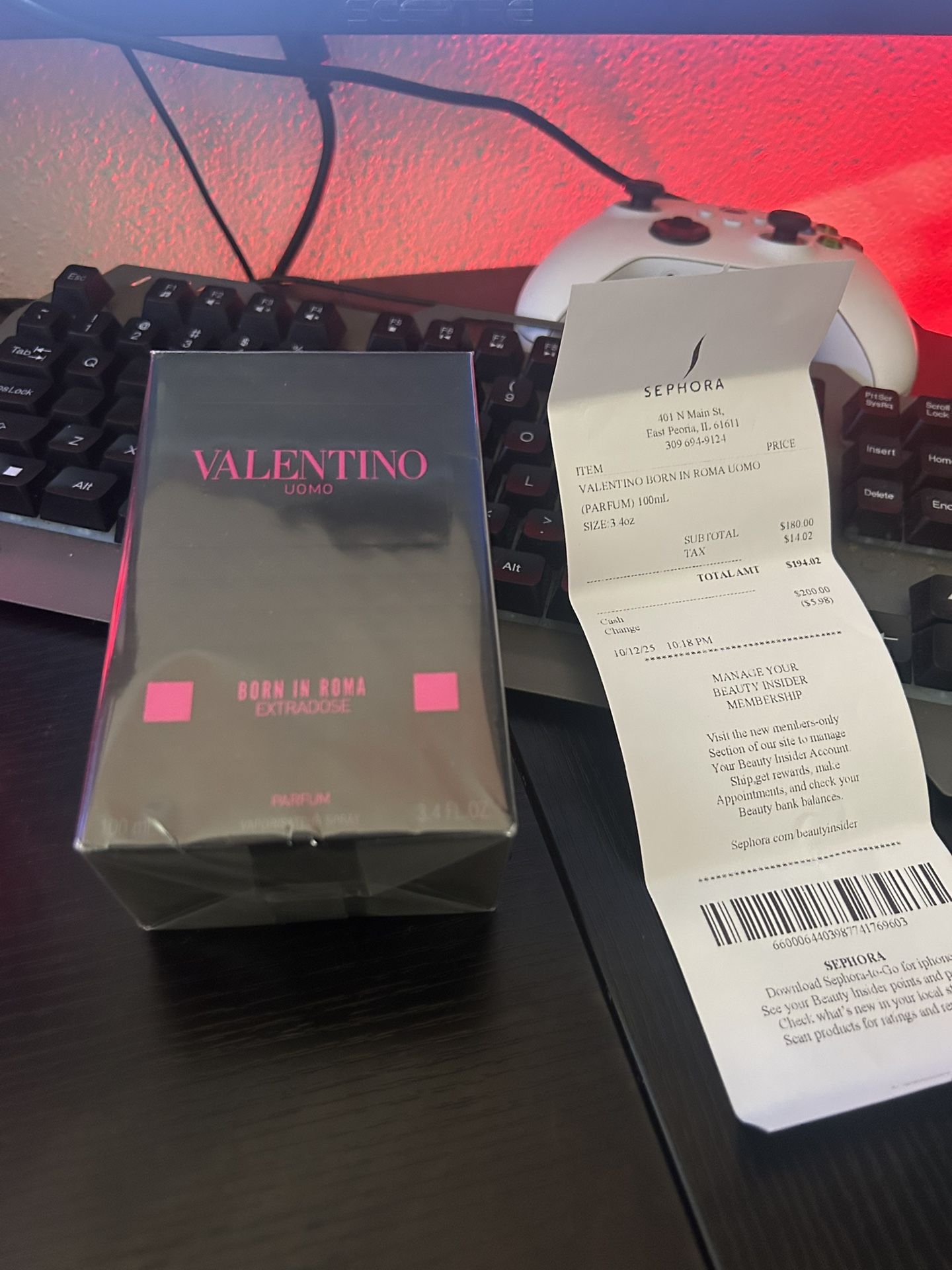 Valentino cologne