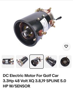 Dc Electric Motor For Golf Car E-Z-GO