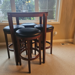 Pub Style Table and chairs!