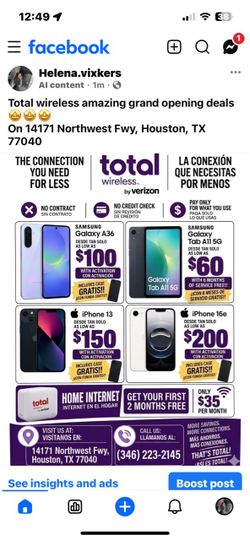 Total wireless amazing offers