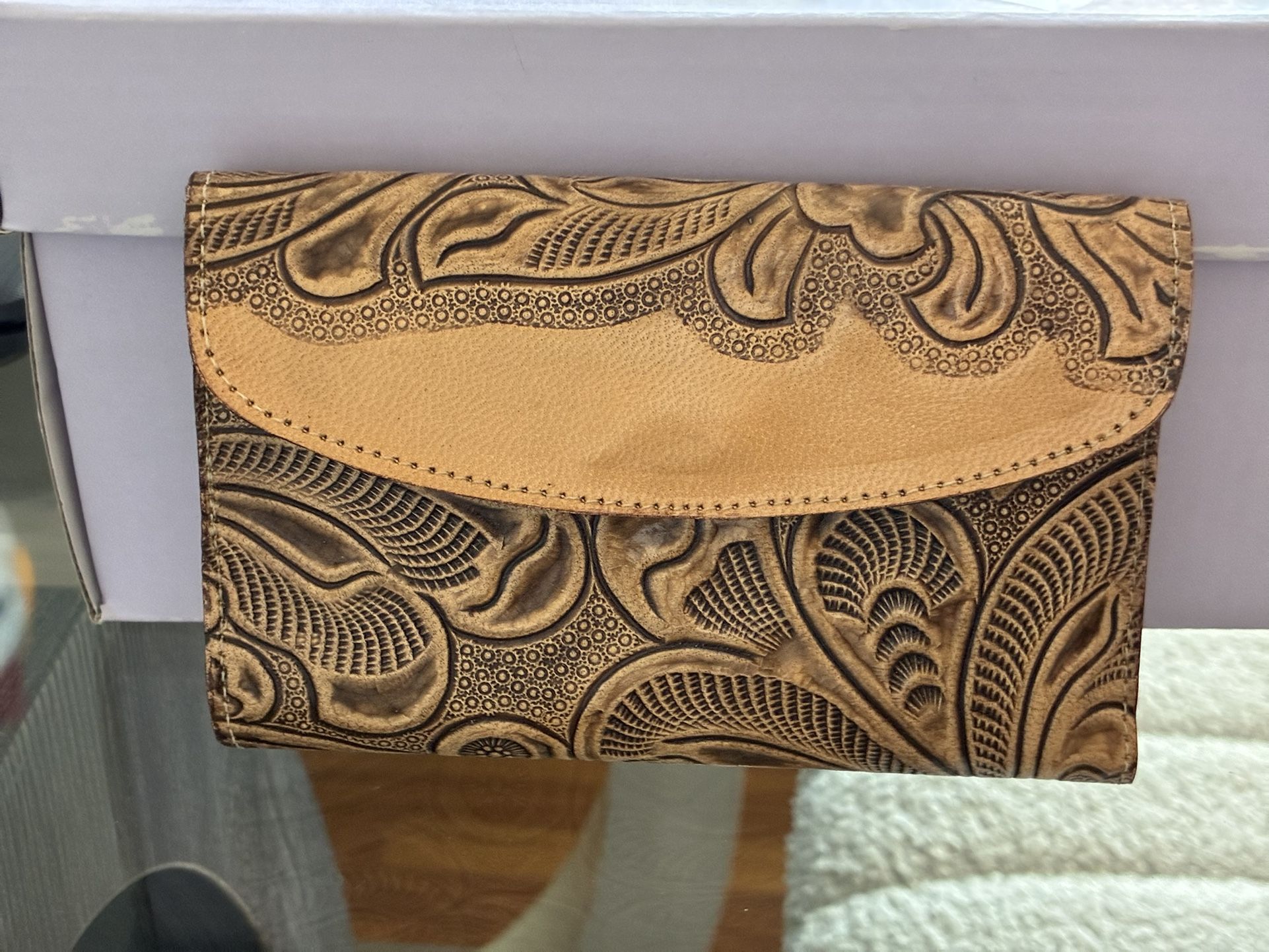 Tan Leather Wallet