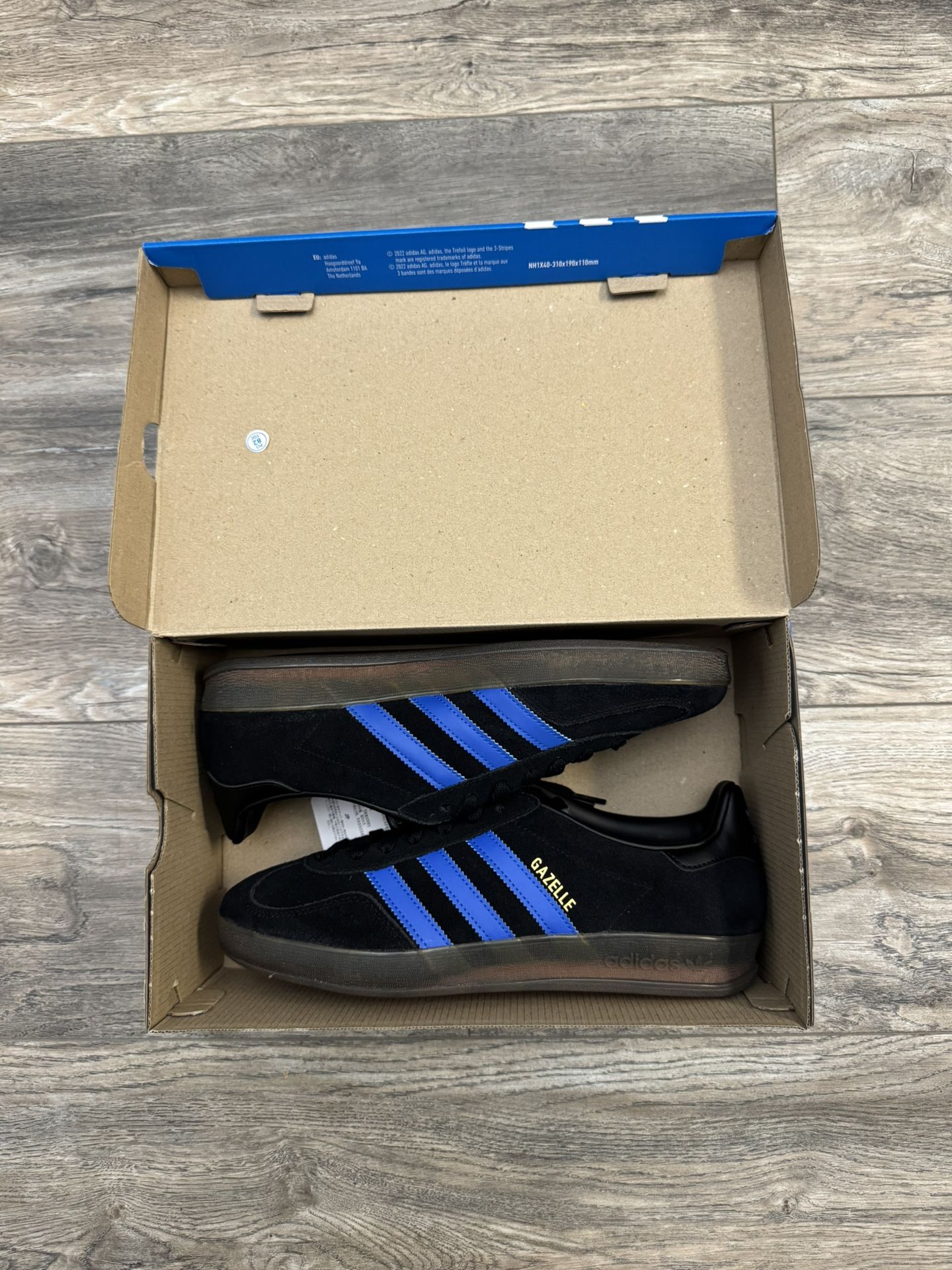 Adidas Gazelle Black / Blue