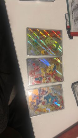 Set promos 3 cards Pokémon